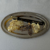 Livi Clip in Crème Marbre