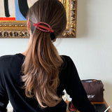 Ovales Barrette in Candy