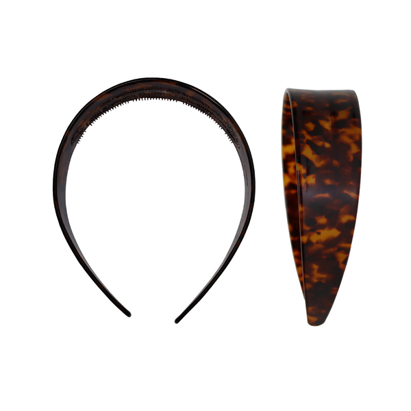 Carolyn headband in Tortoise