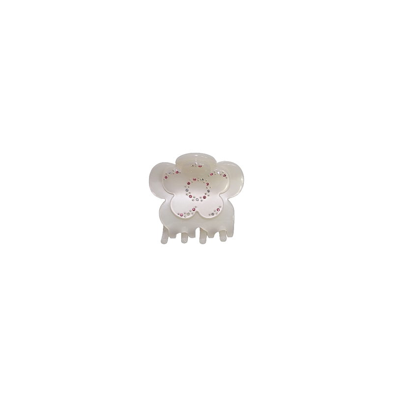 Daisy Clip in Blanc