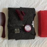 The Clip in Burgundy