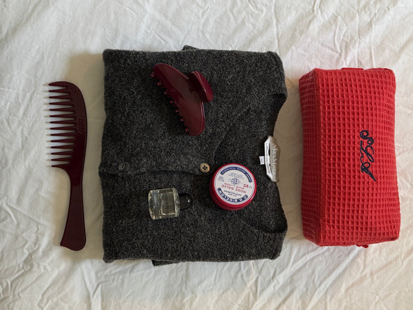 The Clip in Burgundy