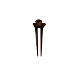 The Fleur Pin in Amber