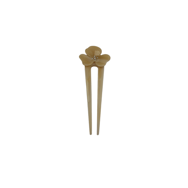 The Fleur Pin in Ivory