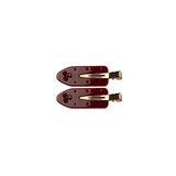 Get Ready Clips in Ruby Red