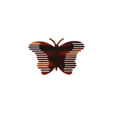 Papillon Pocket Comb in Amber