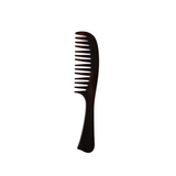 Sweetheart Wide Tooth Comb in Amber
